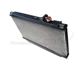 Powerhouse Racing Aluminum Race Radiator 20AN Raw/Polished Toyota Supra 1993-1997